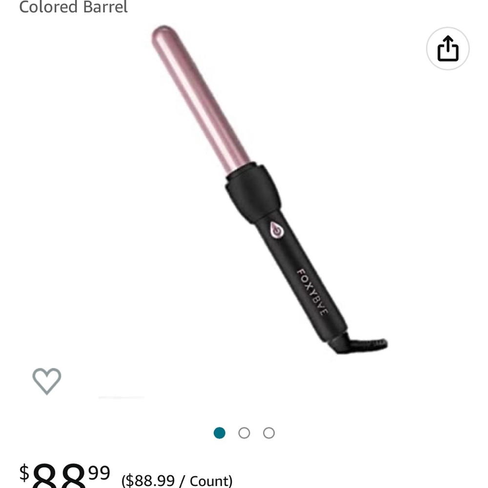 Foxybae Curling Wand